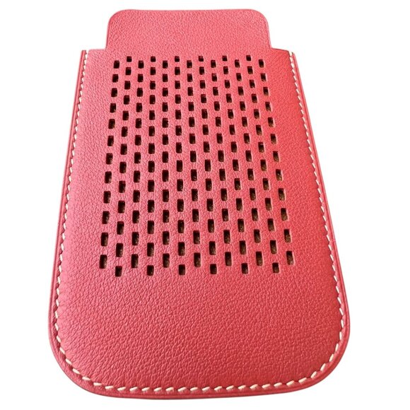 Hermes Swift Chevre Calfskin Leather Cuivre Credit Card Drivers License Wallet - Picture 7 of 9